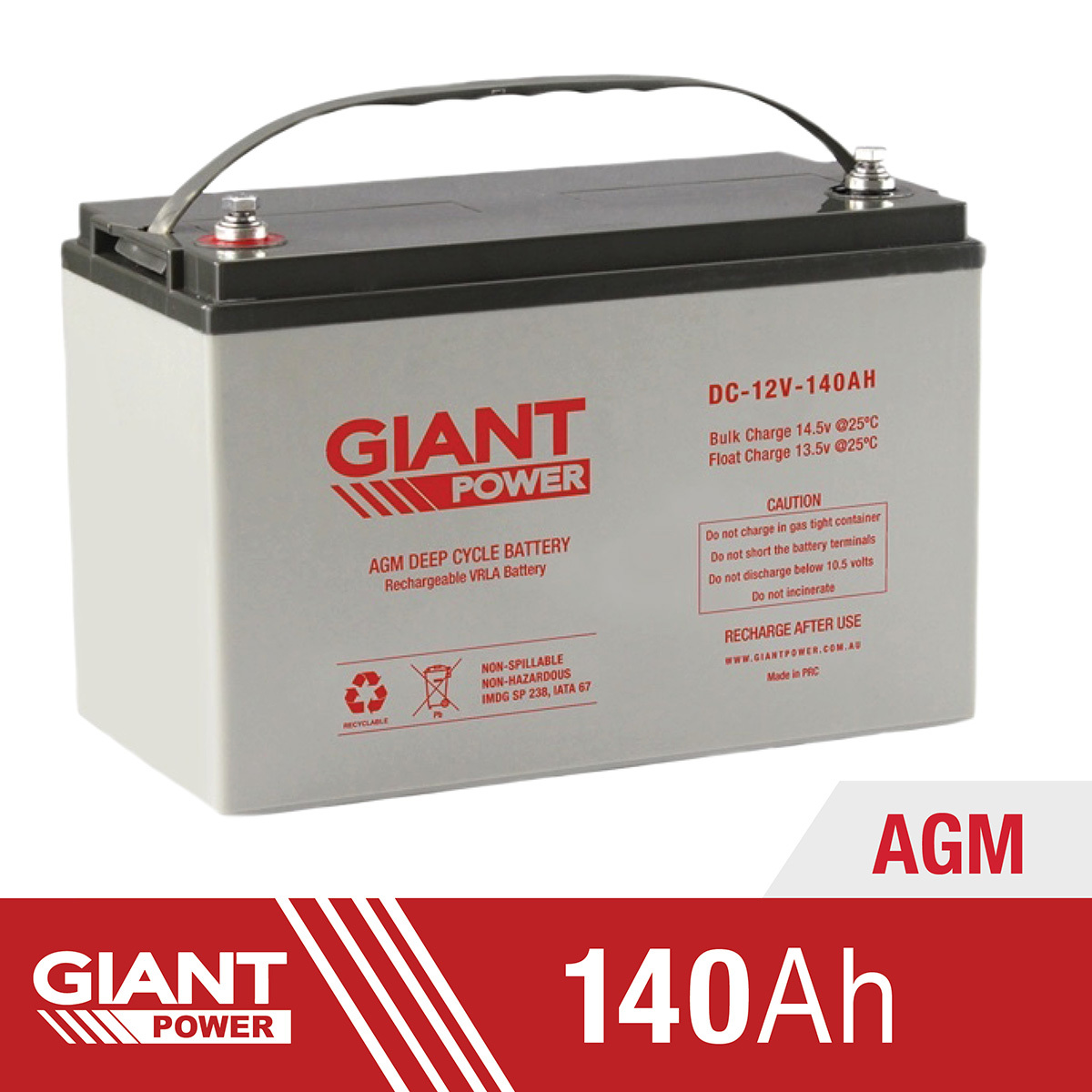 Batterie Gel 12/140 Ah