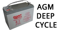 AGM Deep Cycle Battery 