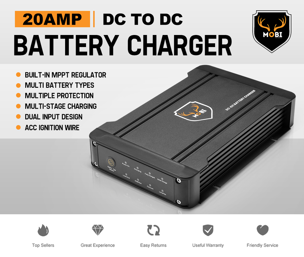 20A Intelligent Mains Leisure Battery Charger 240V-12V DC | Rayne Automotive