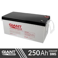 250AH Lithium Battery LiFePO4 Deep Cycle Battery Giant 12V