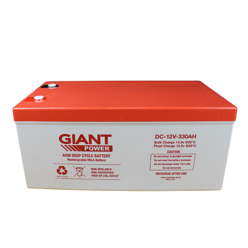 Giant Power 330AH 12V AGM Deep Cycle Battery